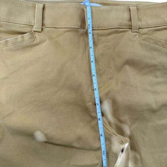 Ann Taylor LOFT Marisa Trouser Pants Butter Yellow Size 4 Tailored Career Work - Picture 4 of 11